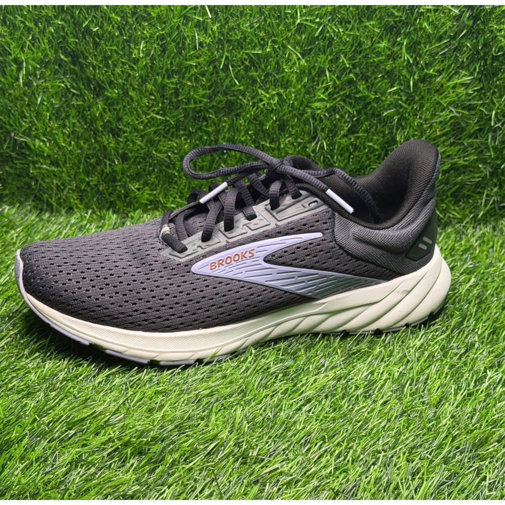 Brooks Anthem 6 Women Size 9 Running Shoes Black Grey 1204031B093